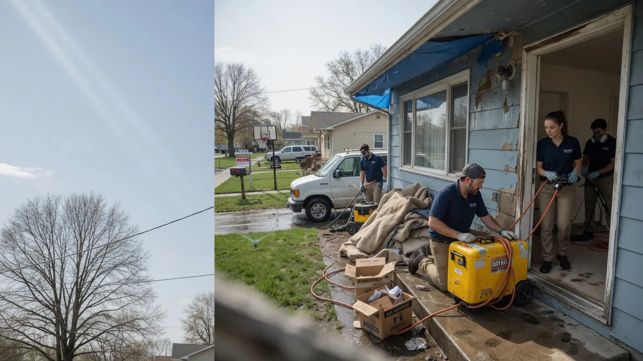 Basement Flood Cleanup in Balfour, ND near me